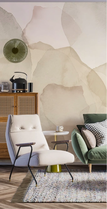 Shades brown wallpaper for your home